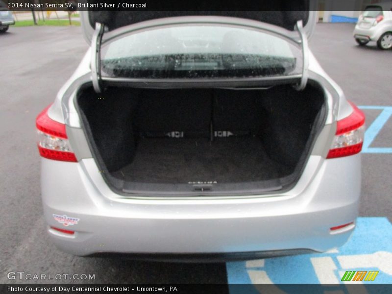 Brilliant Silver / Charcoal 2014 Nissan Sentra SV