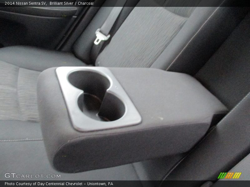 Brilliant Silver / Charcoal 2014 Nissan Sentra SV