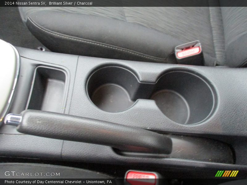 Brilliant Silver / Charcoal 2014 Nissan Sentra SV