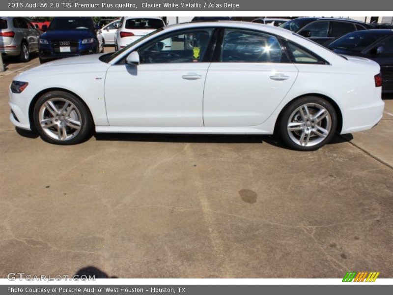 Glacier White Metallic / Atlas Beige 2016 Audi A6 2.0 TFSI Premium Plus quattro