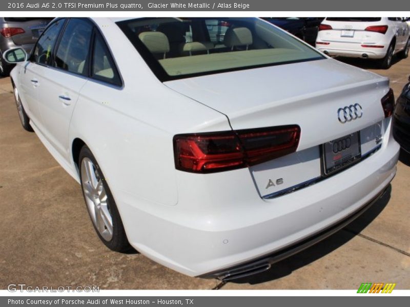 Glacier White Metallic / Atlas Beige 2016 Audi A6 2.0 TFSI Premium Plus quattro