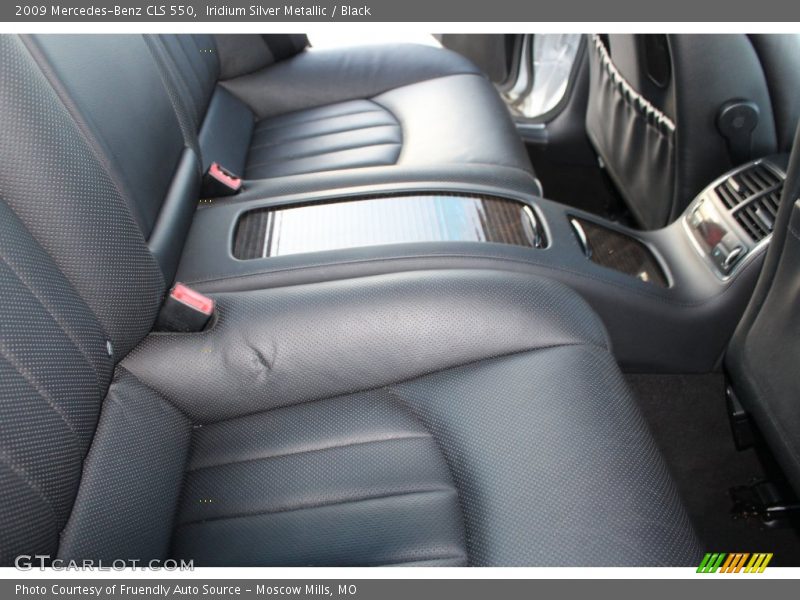 Iridium Silver Metallic / Black 2009 Mercedes-Benz CLS 550