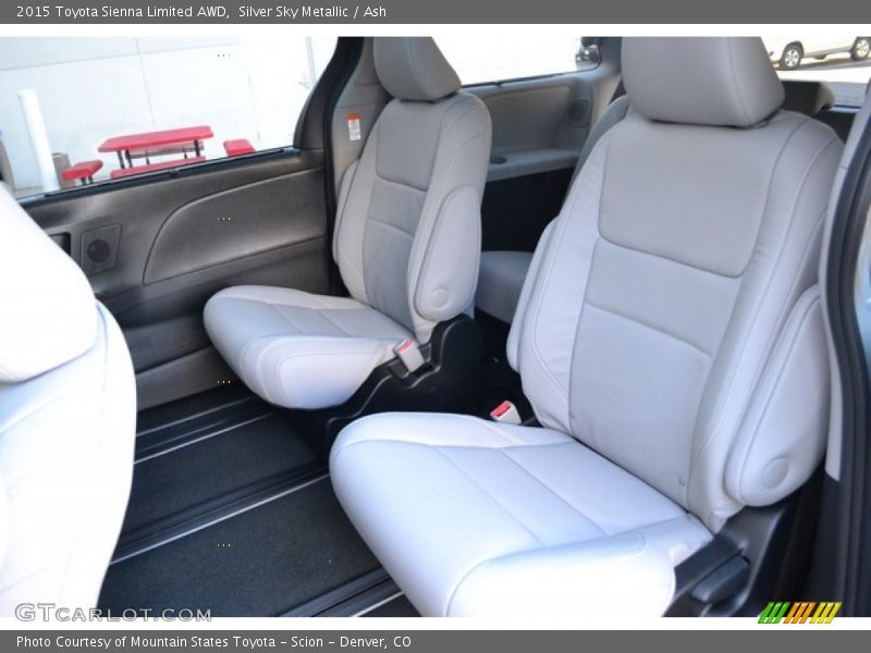 Silver Sky Metallic / Ash 2015 Toyota Sienna Limited AWD