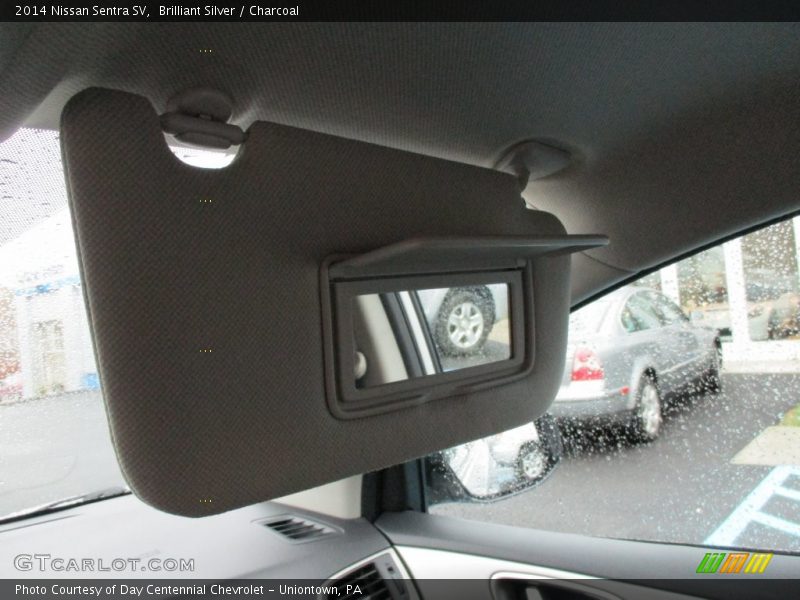 Brilliant Silver / Charcoal 2014 Nissan Sentra SV