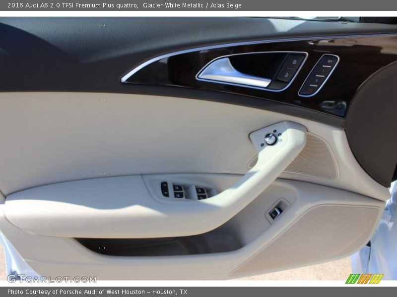Glacier White Metallic / Atlas Beige 2016 Audi A6 2.0 TFSI Premium Plus quattro