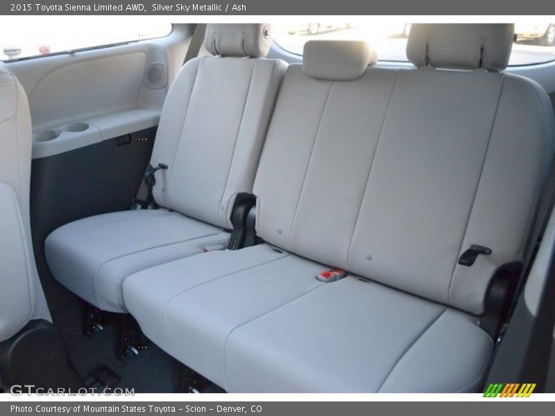 Silver Sky Metallic / Ash 2015 Toyota Sienna Limited AWD