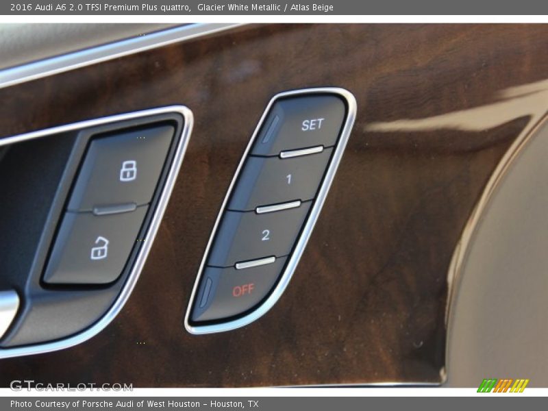 Glacier White Metallic / Atlas Beige 2016 Audi A6 2.0 TFSI Premium Plus quattro