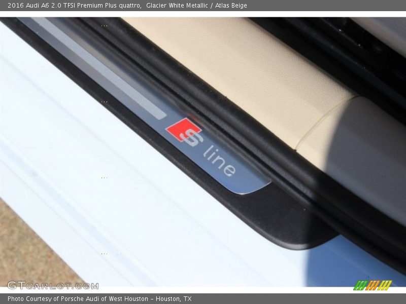 Glacier White Metallic / Atlas Beige 2016 Audi A6 2.0 TFSI Premium Plus quattro