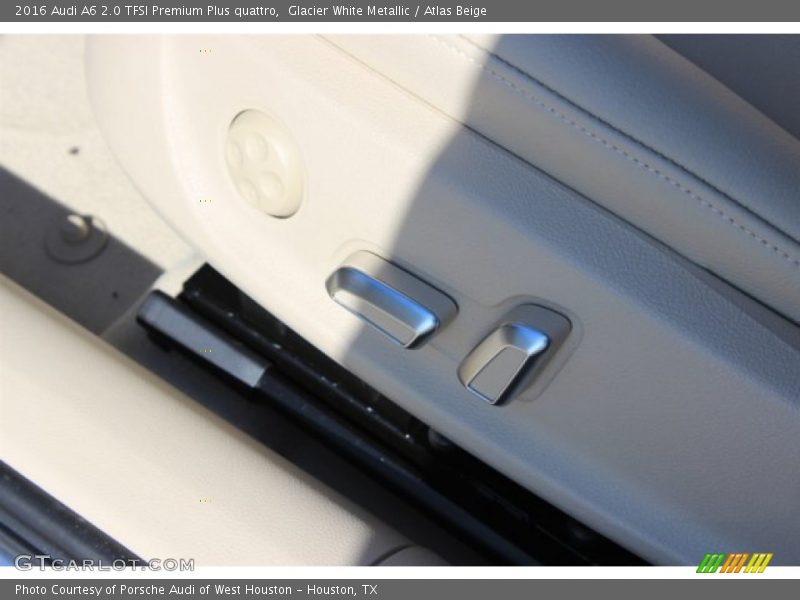Glacier White Metallic / Atlas Beige 2016 Audi A6 2.0 TFSI Premium Plus quattro