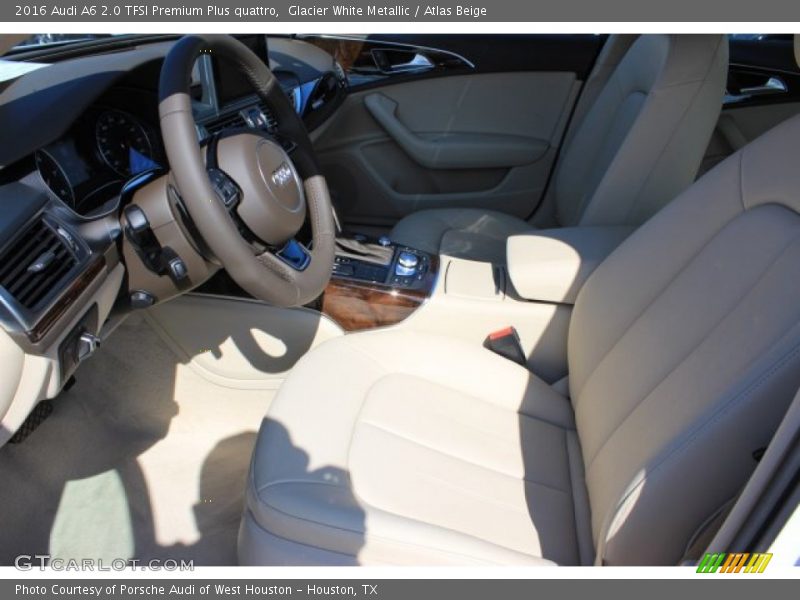 Glacier White Metallic / Atlas Beige 2016 Audi A6 2.0 TFSI Premium Plus quattro