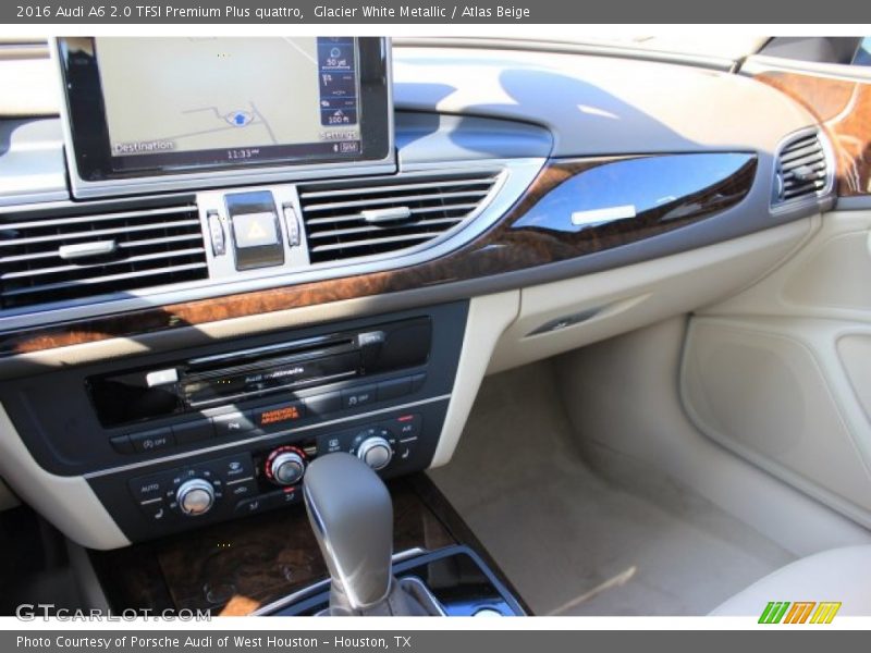 Glacier White Metallic / Atlas Beige 2016 Audi A6 2.0 TFSI Premium Plus quattro