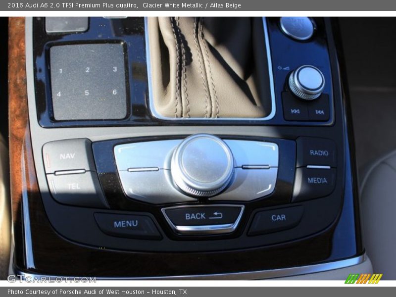 Glacier White Metallic / Atlas Beige 2016 Audi A6 2.0 TFSI Premium Plus quattro
