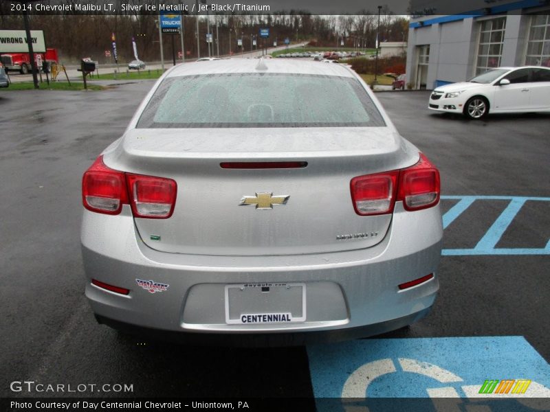 Silver Ice Metallic / Jet Black/Titanium 2014 Chevrolet Malibu LT