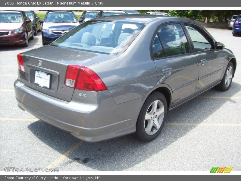 Magnesium Metallic / Gray 2005 Honda Civic EX Sedan