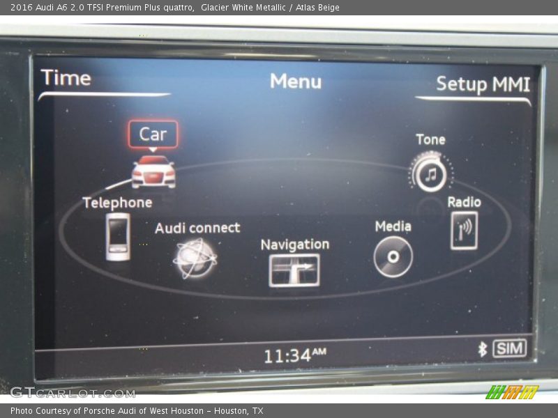 Glacier White Metallic / Atlas Beige 2016 Audi A6 2.0 TFSI Premium Plus quattro