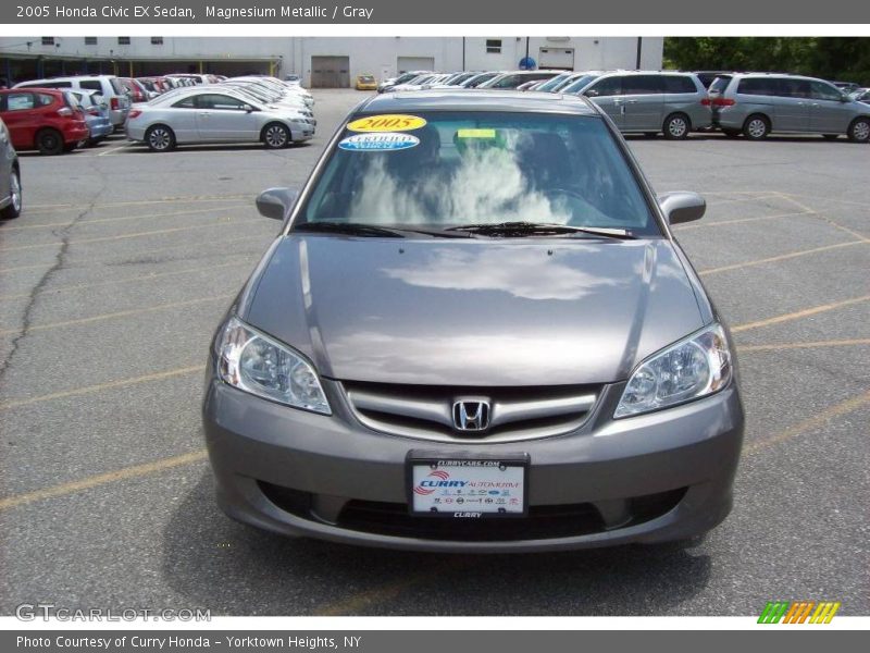 Magnesium Metallic / Gray 2005 Honda Civic EX Sedan