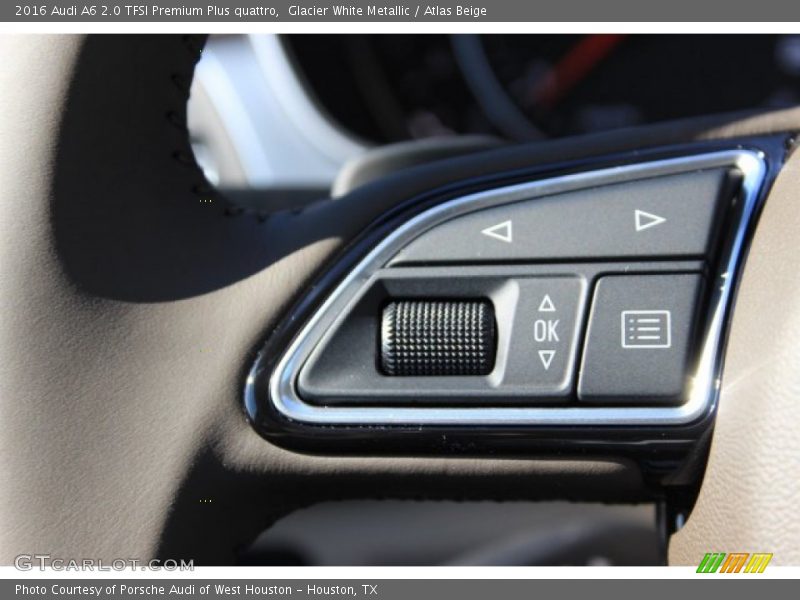Glacier White Metallic / Atlas Beige 2016 Audi A6 2.0 TFSI Premium Plus quattro