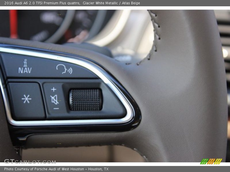 Glacier White Metallic / Atlas Beige 2016 Audi A6 2.0 TFSI Premium Plus quattro