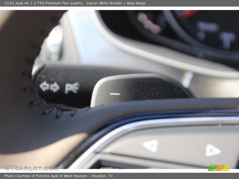 Glacier White Metallic / Atlas Beige 2016 Audi A6 2.0 TFSI Premium Plus quattro