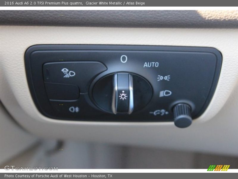 Glacier White Metallic / Atlas Beige 2016 Audi A6 2.0 TFSI Premium Plus quattro