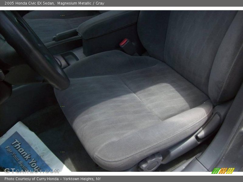 Magnesium Metallic / Gray 2005 Honda Civic EX Sedan
