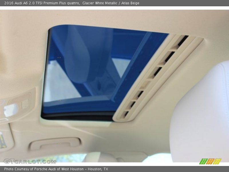 Glacier White Metallic / Atlas Beige 2016 Audi A6 2.0 TFSI Premium Plus quattro
