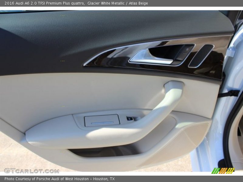 Glacier White Metallic / Atlas Beige 2016 Audi A6 2.0 TFSI Premium Plus quattro