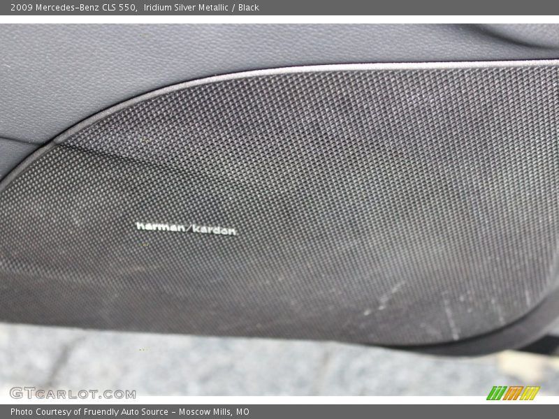 Iridium Silver Metallic / Black 2009 Mercedes-Benz CLS 550
