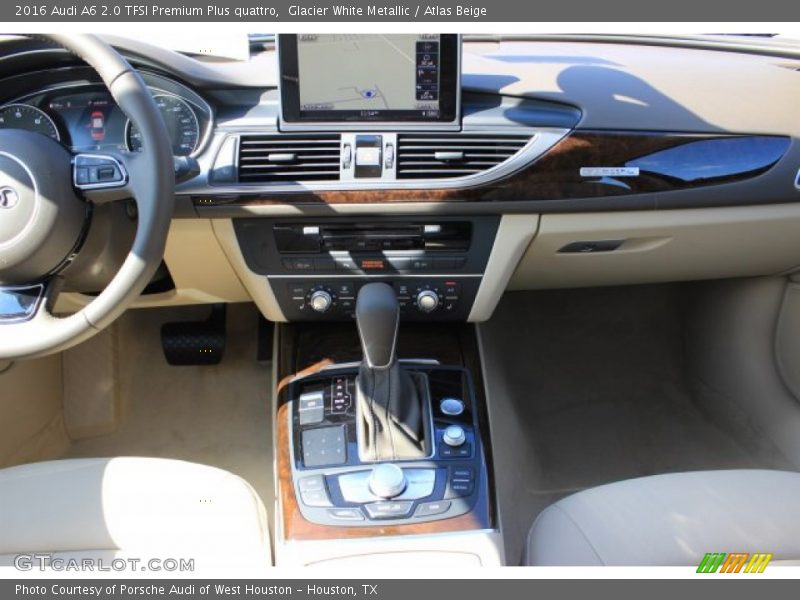 Glacier White Metallic / Atlas Beige 2016 Audi A6 2.0 TFSI Premium Plus quattro