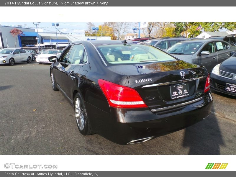 Night Shadow Brown / Ivory 2014 Hyundai Equus Signature