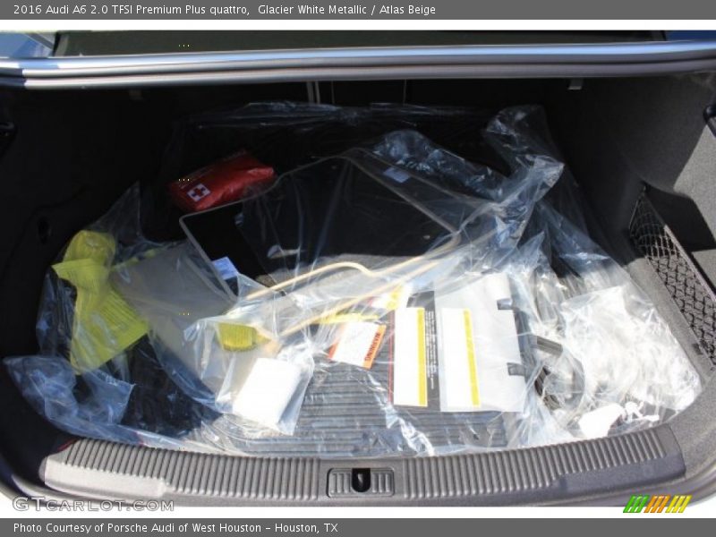 Glacier White Metallic / Atlas Beige 2016 Audi A6 2.0 TFSI Premium Plus quattro