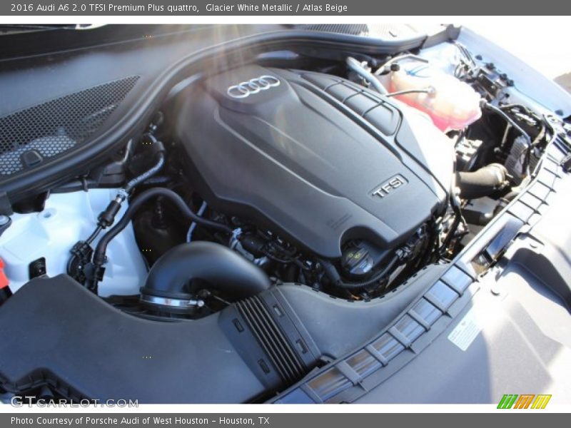 Glacier White Metallic / Atlas Beige 2016 Audi A6 2.0 TFSI Premium Plus quattro