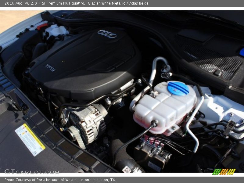 Glacier White Metallic / Atlas Beige 2016 Audi A6 2.0 TFSI Premium Plus quattro