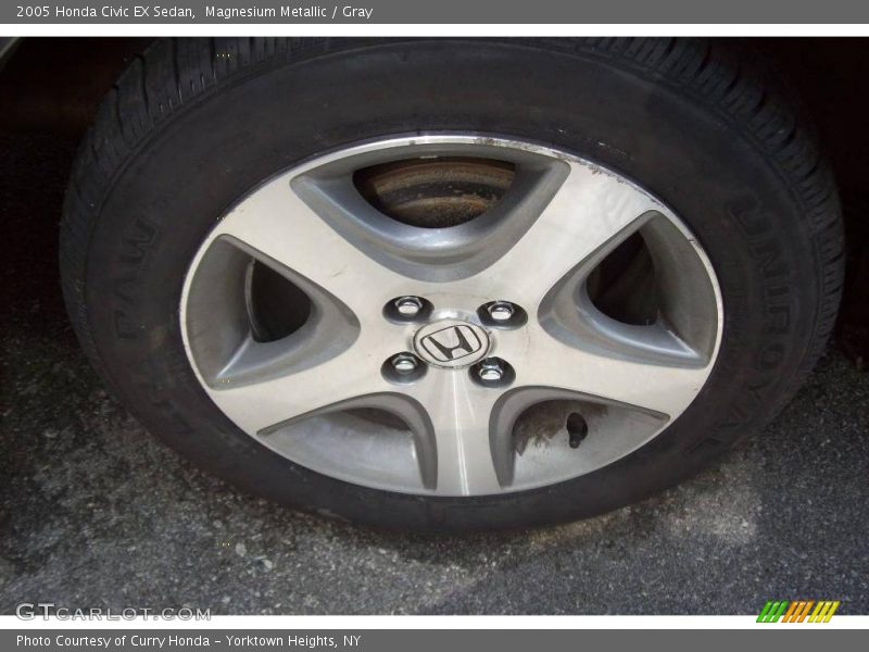 Magnesium Metallic / Gray 2005 Honda Civic EX Sedan