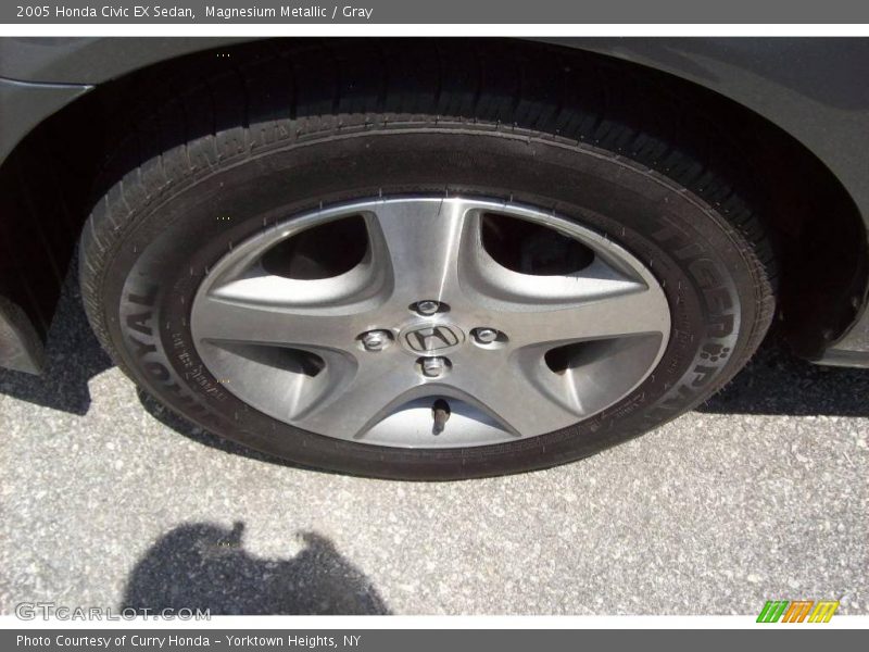 Magnesium Metallic / Gray 2005 Honda Civic EX Sedan
