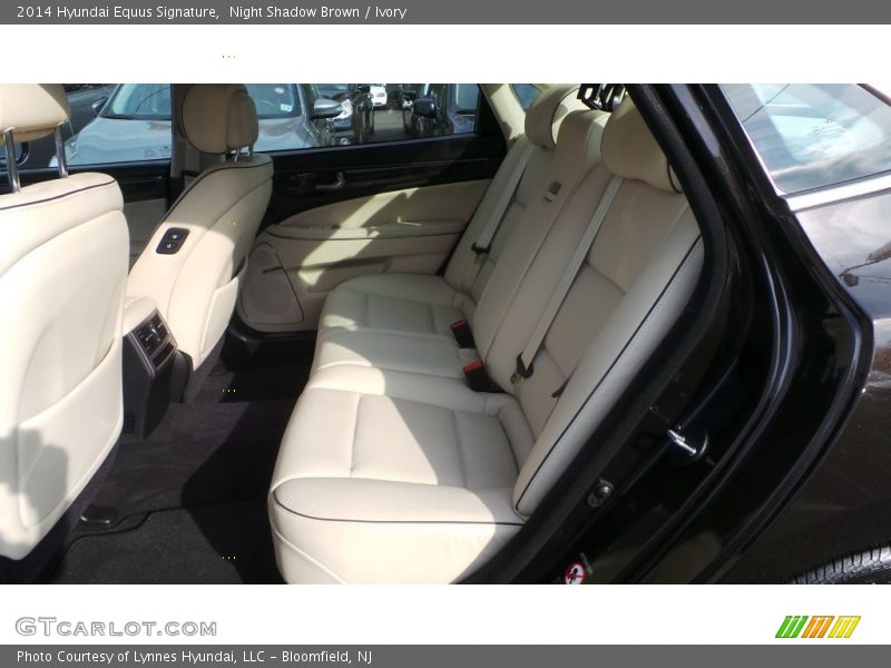 Night Shadow Brown / Ivory 2014 Hyundai Equus Signature