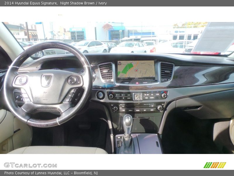 Night Shadow Brown / Ivory 2014 Hyundai Equus Signature