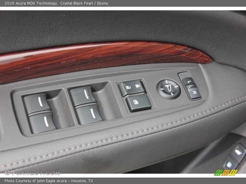 Crystal Black Pearl / Ebony 2016 Acura MDX Technology