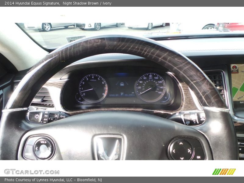 Night Shadow Brown / Ivory 2014 Hyundai Equus Signature