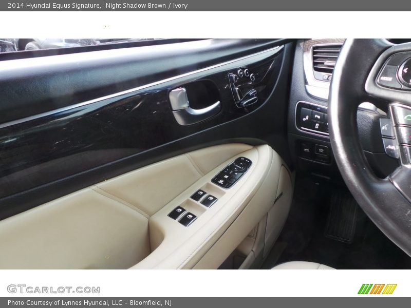 Night Shadow Brown / Ivory 2014 Hyundai Equus Signature
