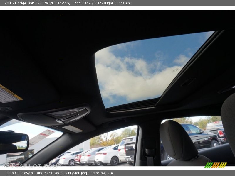 Pitch Black / Black/Light Tungsten 2016 Dodge Dart SXT Rallye Blacktop