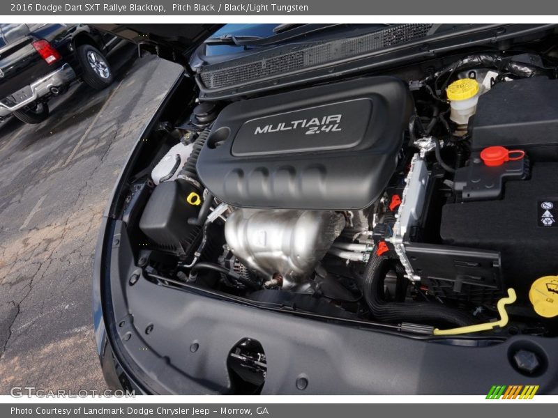 Pitch Black / Black/Light Tungsten 2016 Dodge Dart SXT Rallye Blacktop