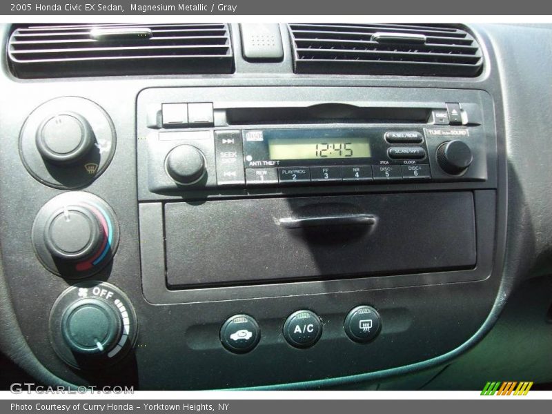 Magnesium Metallic / Gray 2005 Honda Civic EX Sedan