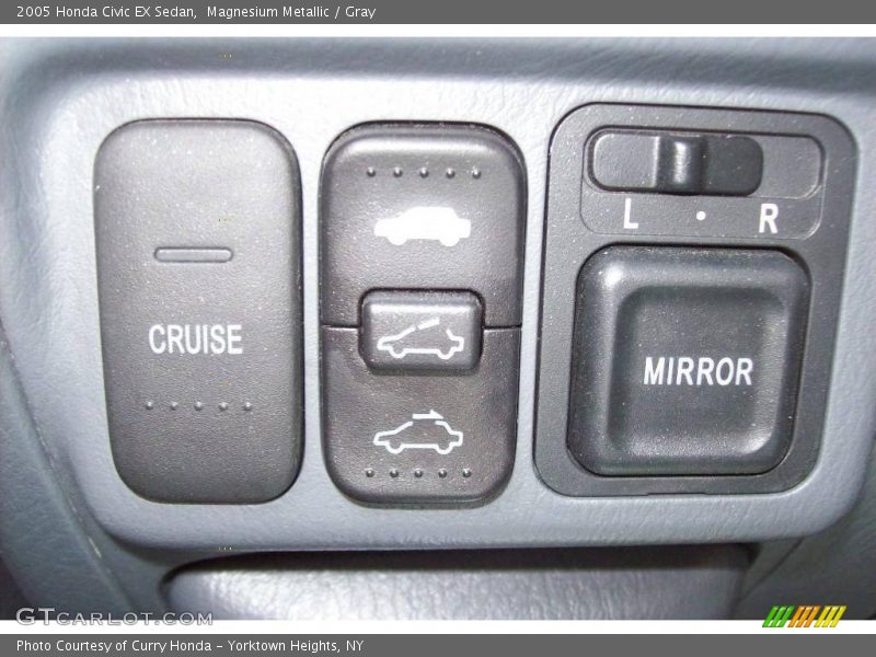 Magnesium Metallic / Gray 2005 Honda Civic EX Sedan