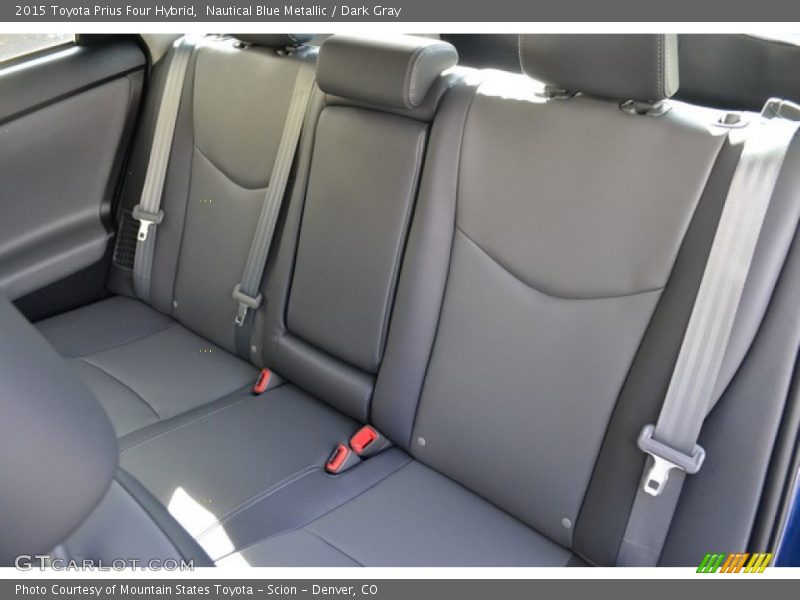 Nautical Blue Metallic / Dark Gray 2015 Toyota Prius Four Hybrid