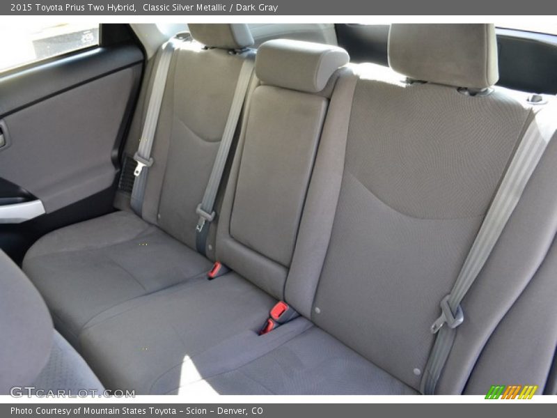 Classic Silver Metallic / Dark Gray 2015 Toyota Prius Two Hybrid