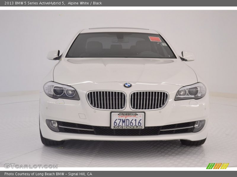 Alpine White / Black 2013 BMW 5 Series ActiveHybrid 5