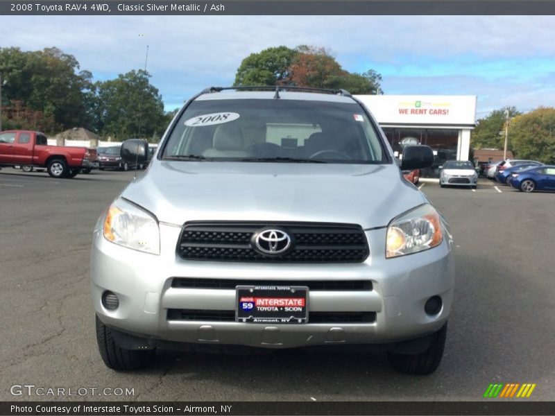 Classic Silver Metallic / Ash 2008 Toyota RAV4 4WD