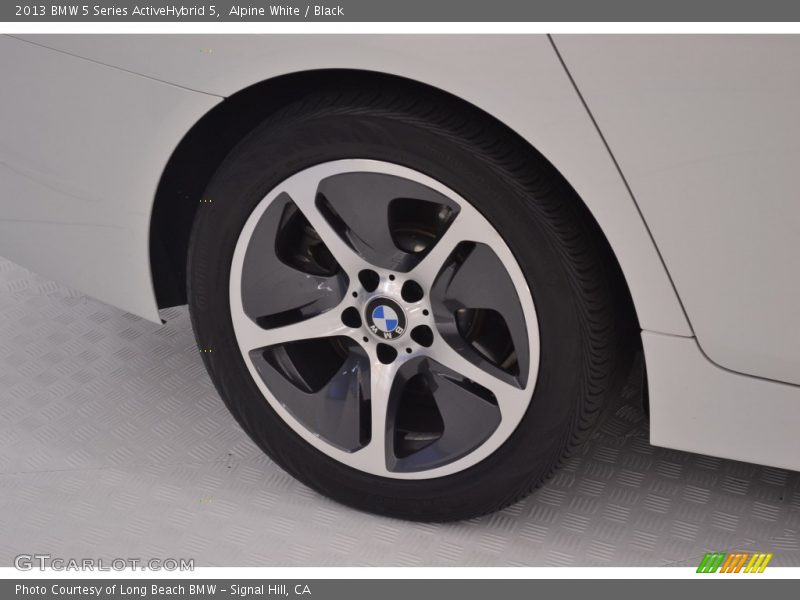 Alpine White / Black 2013 BMW 5 Series ActiveHybrid 5