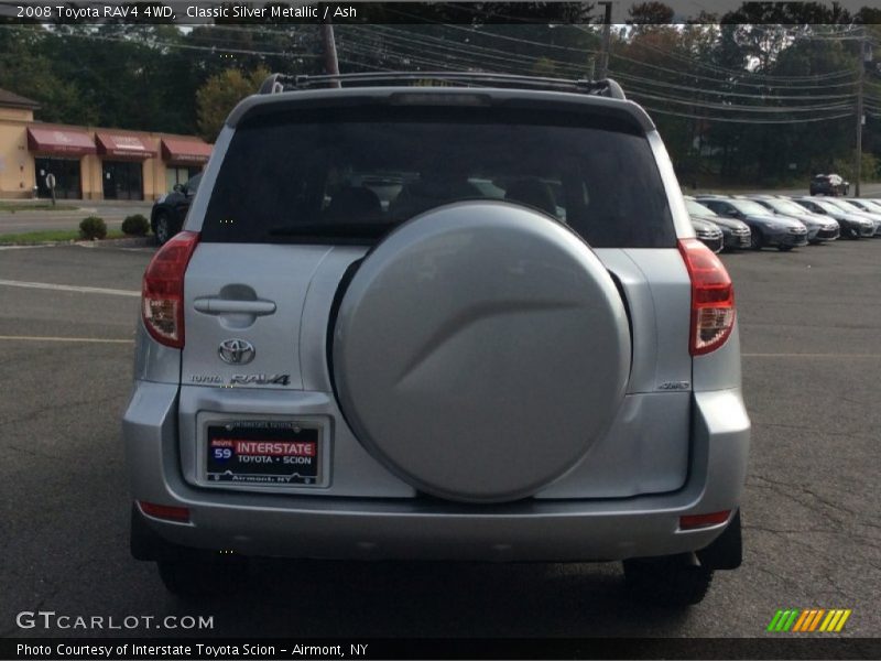 Classic Silver Metallic / Ash 2008 Toyota RAV4 4WD